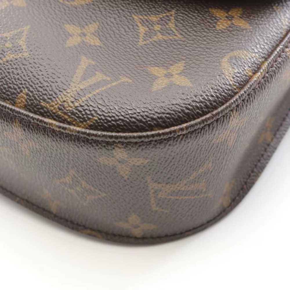 Louis Vuitton Monogram Leather Canvas Shoulder Brown Cloud Saint Bag - Picture 7 of 8